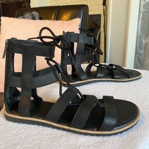 Sorel Ella lace-up gladiator sandals size 7/7.5
